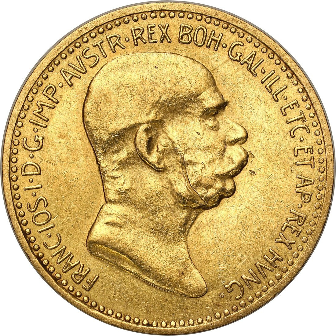 Węgry. Franciszek Józef 10 koron 1909 KB